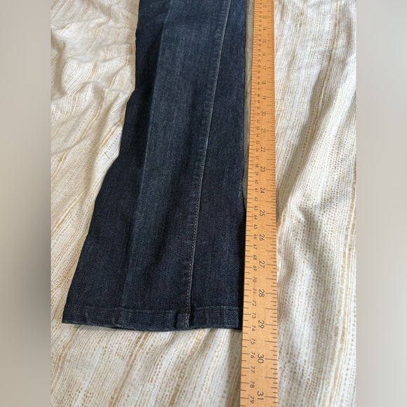 7 for all Mankind women’s straight leg dark wash denim size 29 jeans - Picture 8 of 11